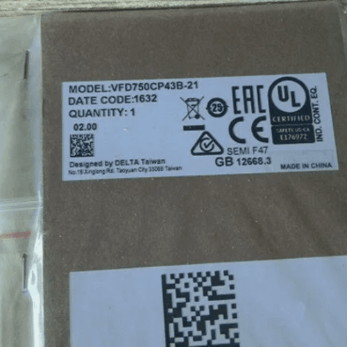 ONE NEW DELTA VFD Inverter VFD750CP43B-21 75kw 100HP 3phase AC380V