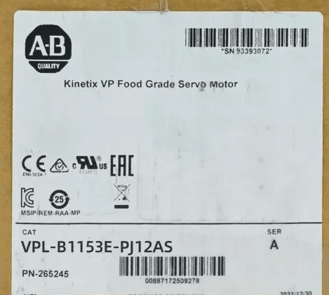 NEW Unopened Allen Bradley VPL-B1153E-PJ14AS Free Shipping