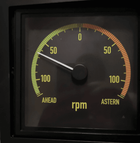 Kongsberg signal left wing tachometer XL144FM