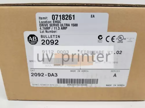 New AB Servo Drive 2092-DA3 2092DA3 DHL Free Shipping One Year Warranty
