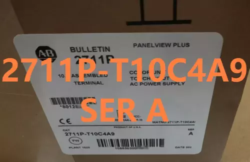 New 2711P-T10C4A9 PanelView Plus 6 1000 Touch Enet/RS232 512MB AC FREE SHIP