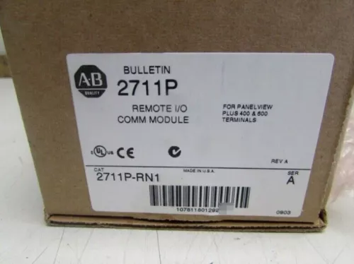 1PC Allen Bradley 2711P-RN1 Communication Module Free Shipping