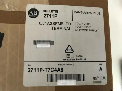 New with Unopened box Allen-Bradley 2711P-T7C4A8 /A PanelView Plus Free Shipping