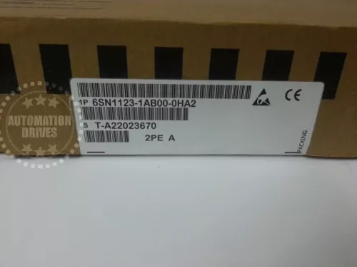 NEW SIEMENS SIMODRIVE 611 POWER MODULE 2 AXIS 8 A 6SN1123-1AB00-0HA2