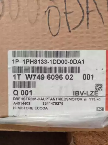 NEW SIEMENS 1PH8133-1DD00-0DA1 NIB