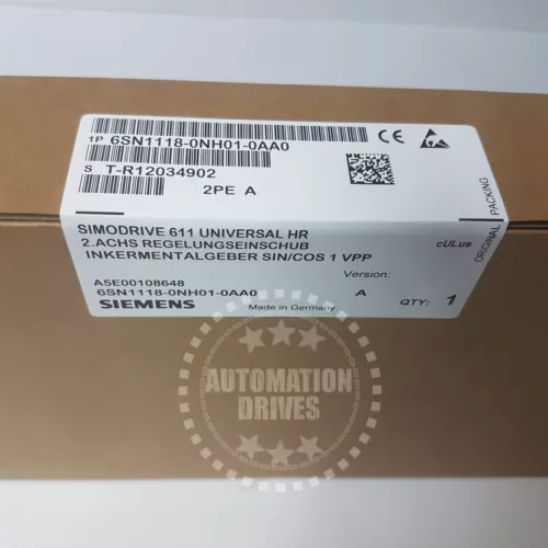 NEW IN SEALED BOX SIEMENS SIMODRIVE 6SN1118-0NH01-0AA0 NIB