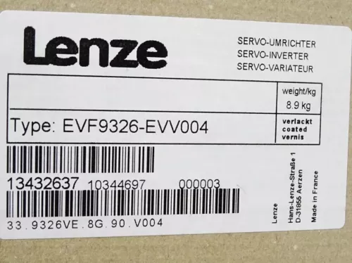 EVF9326-EVV004 NEW LENZE EVF9326EVV004 INVERTER Safety Relay Control Terminal