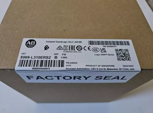 Brand New 5069-L310ERS2 Compact GuardLogix Controller 5069L310ERS2 Free Shipping