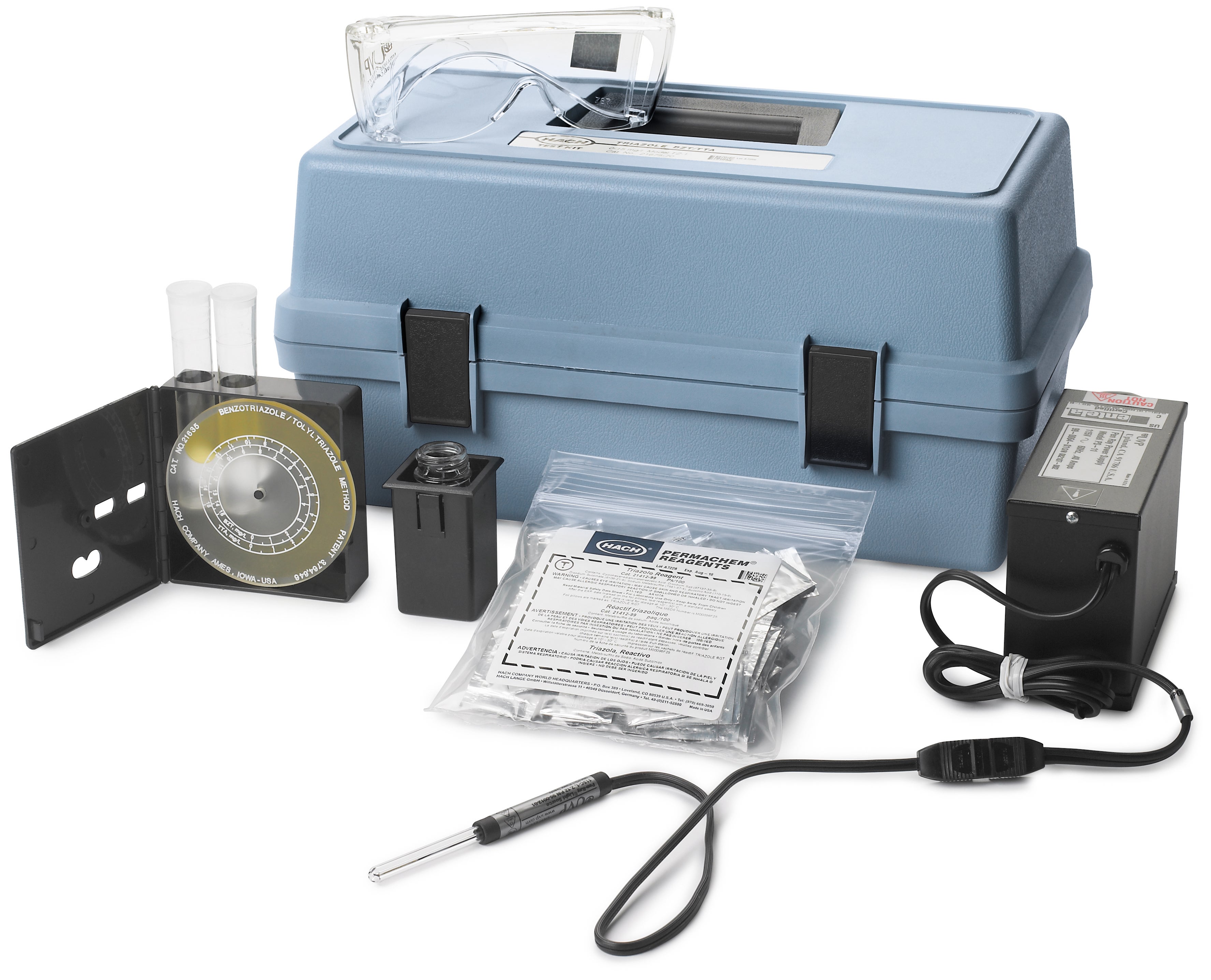 Triazole Test Kit, Model TZ-1, with 115 Vac UV Lamp and Power Supply