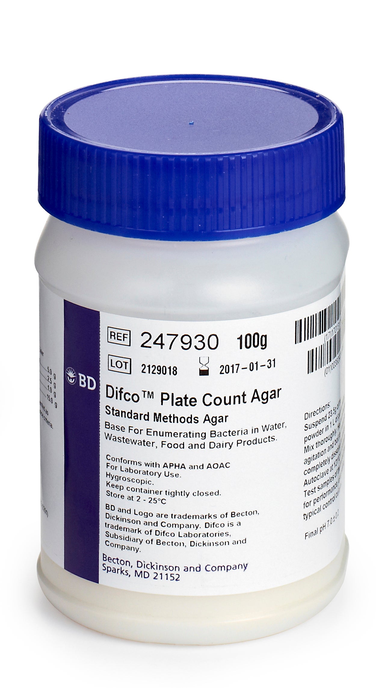 Esculin Iron Agar, Dehydrated 100 g