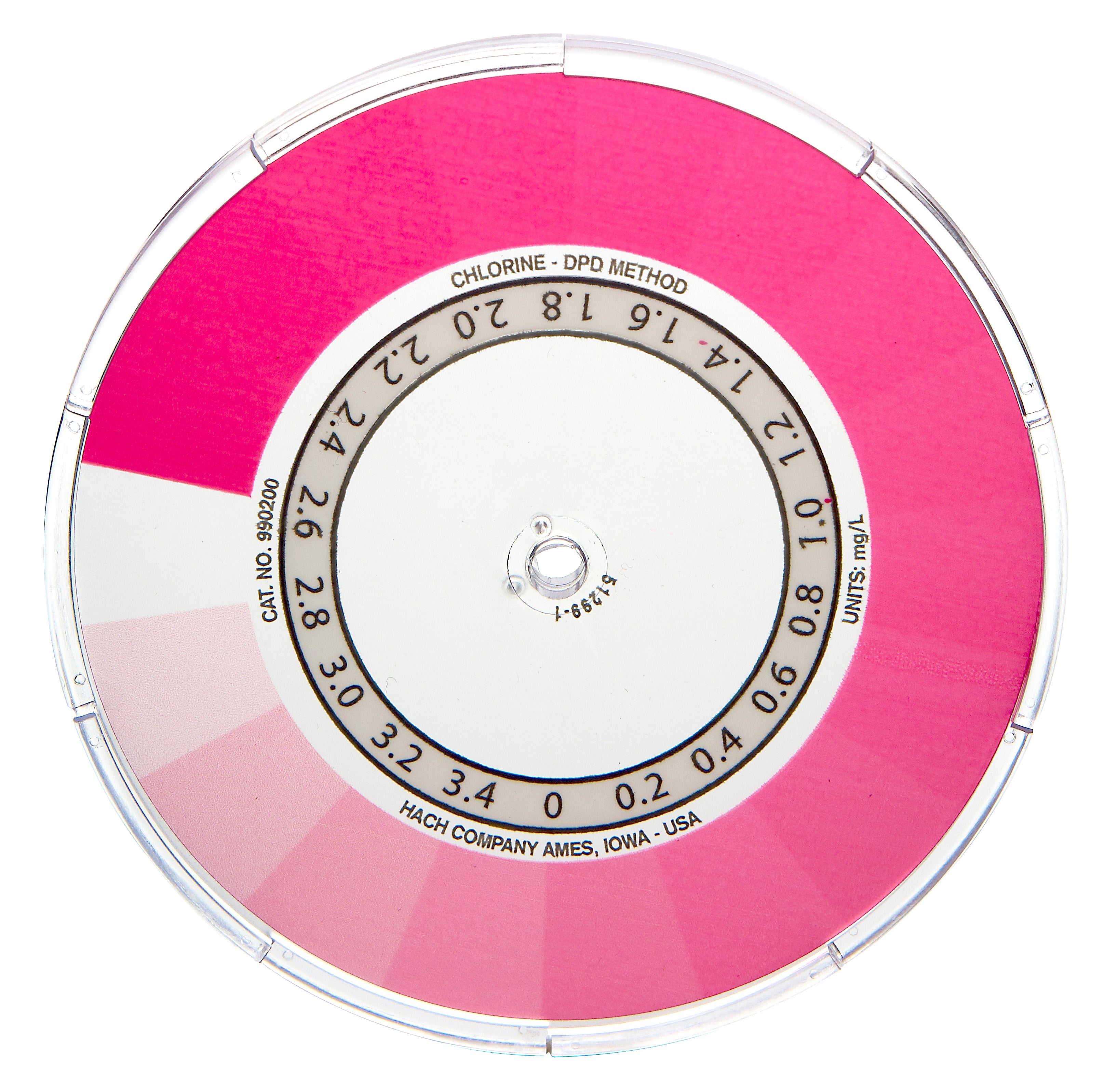 DPD Chlorine Color Disc
