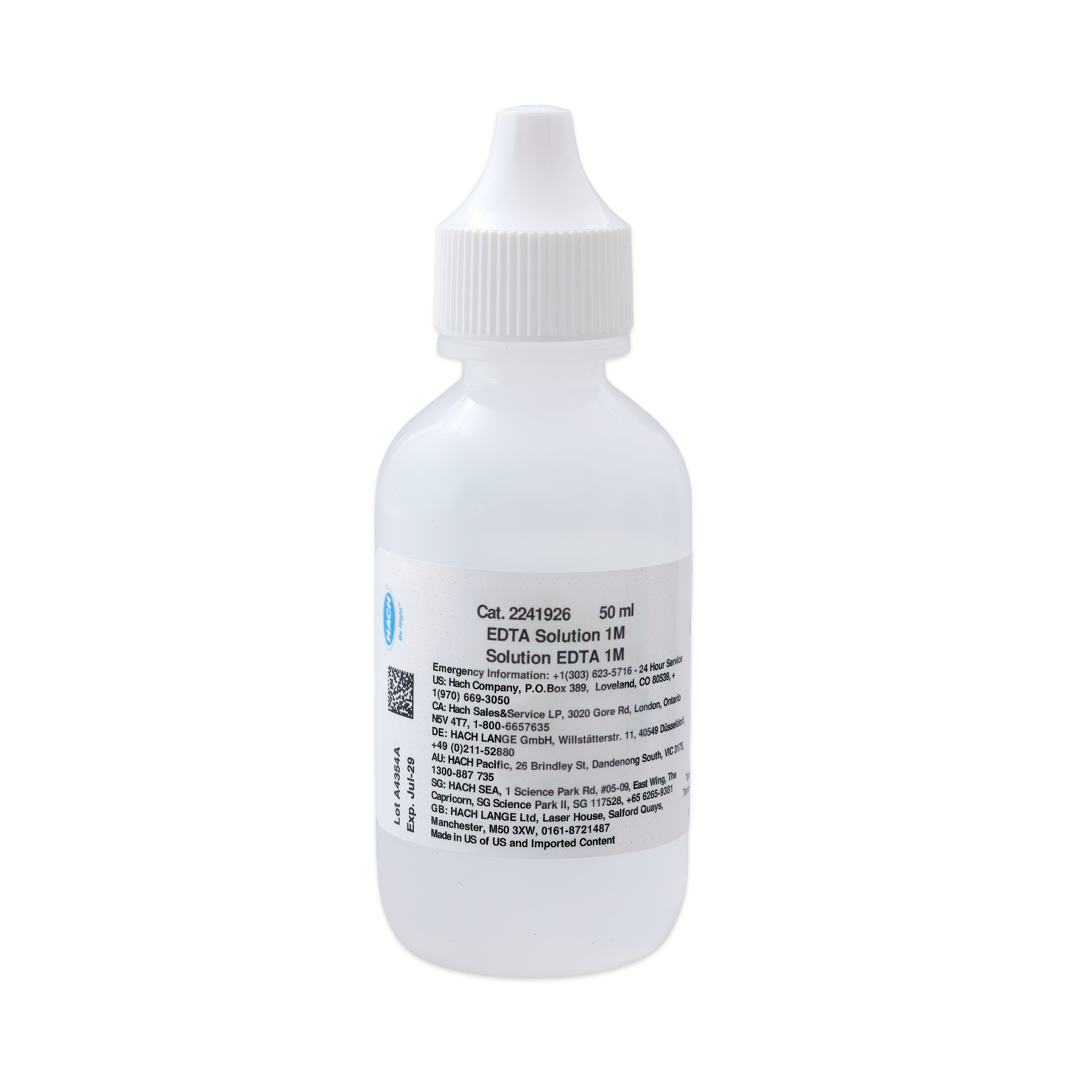 EDTA Solution, 1M, 50 mL SCDB