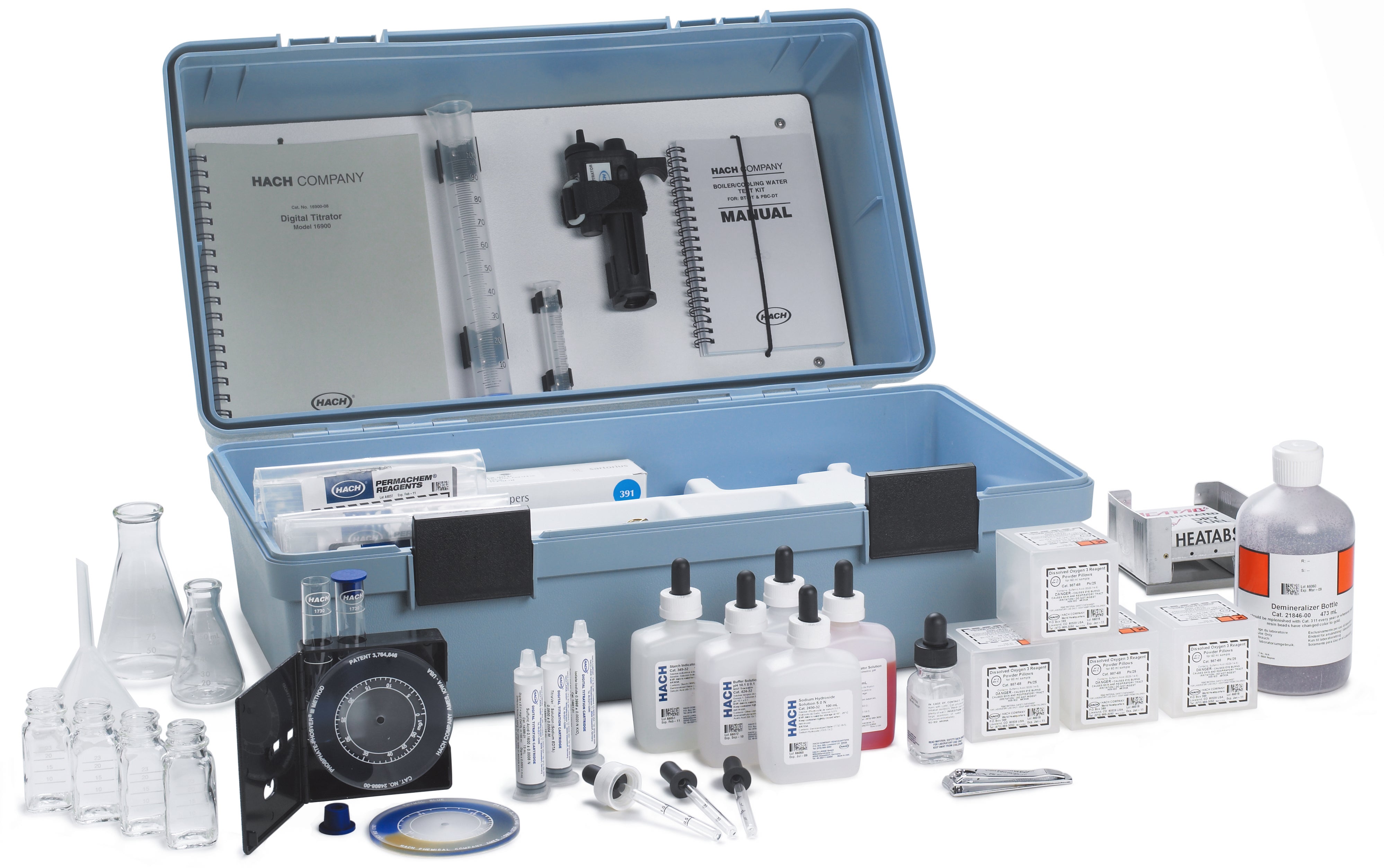 Professional Boiler Treatment/Boiler Feed Test Kit, Model BT-DT