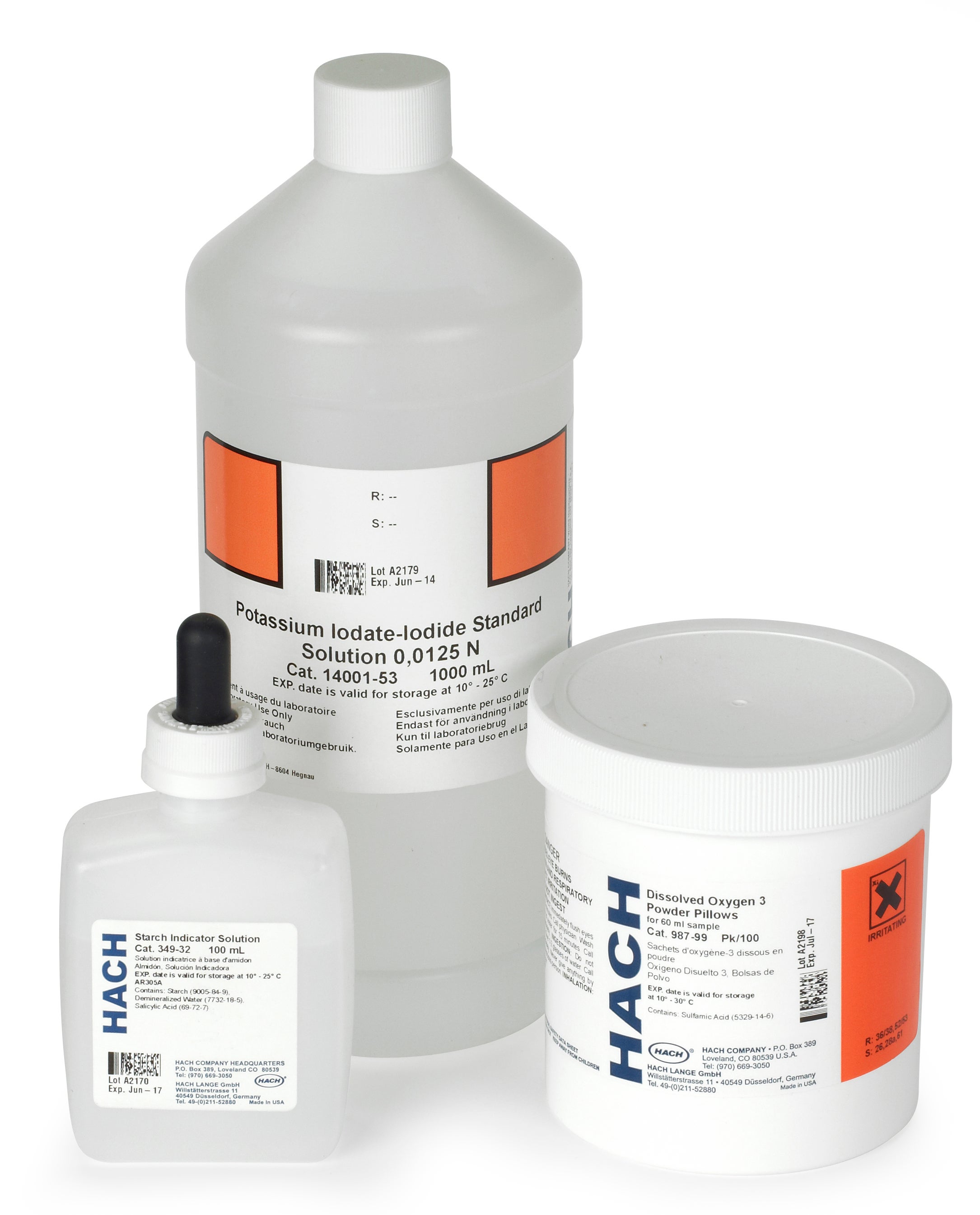 Sulfite Reagent Set, Buret Titration