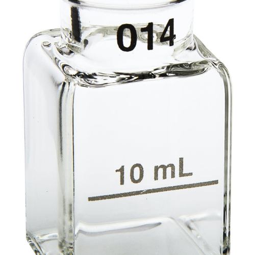 Sample Cell: 1" Square Glass 10 mL matched pair