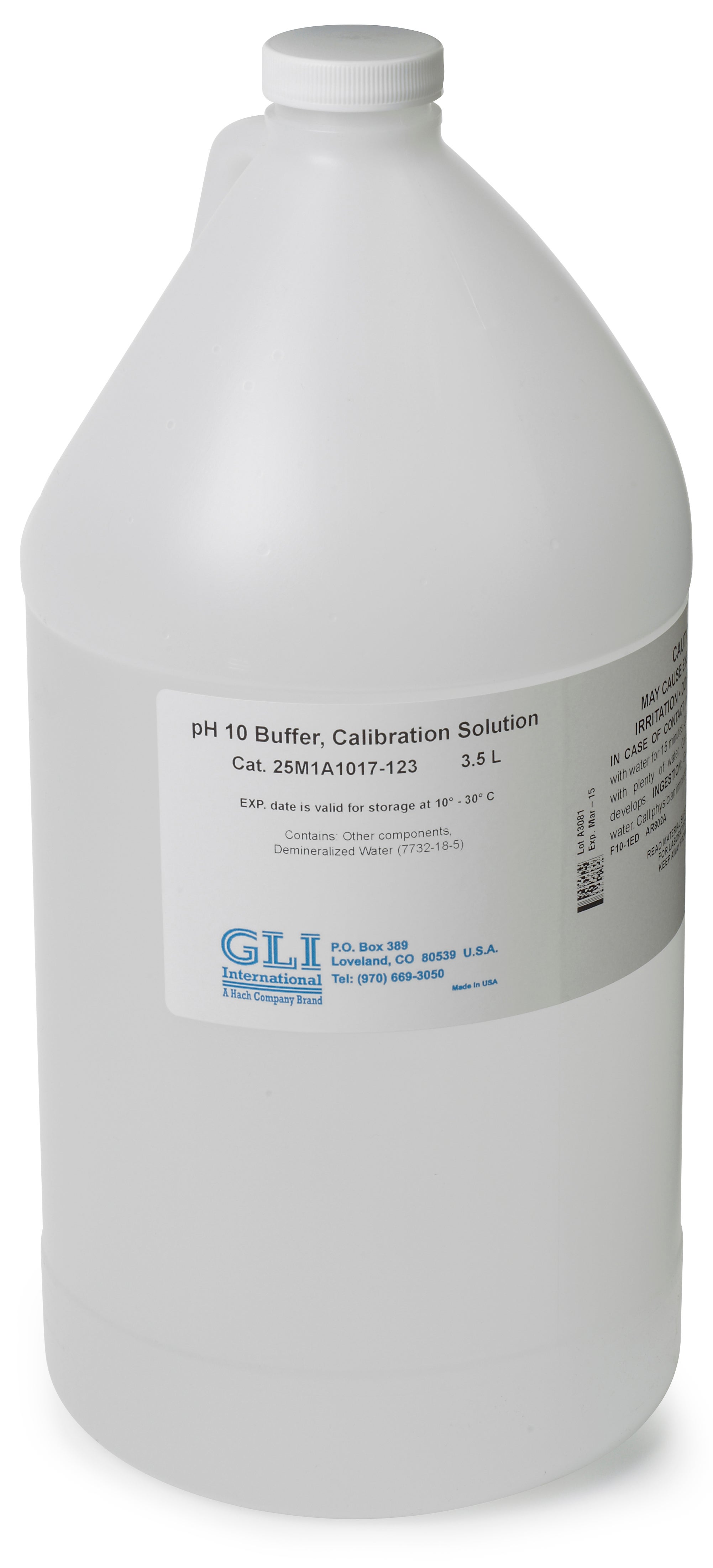 GLI pH 10 Buffer, 3.5 L
