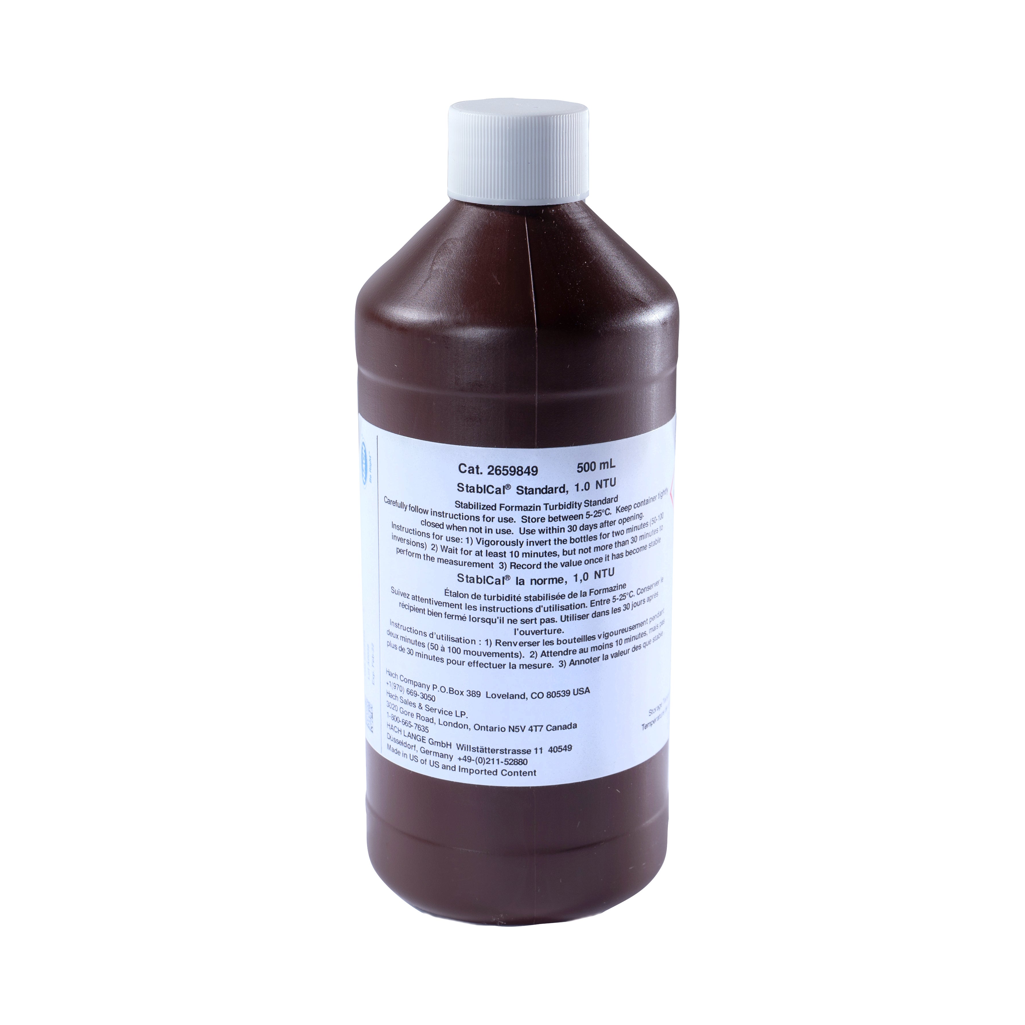 Stablcal® Turbidity Standard, 1000 NTU, 500 mL