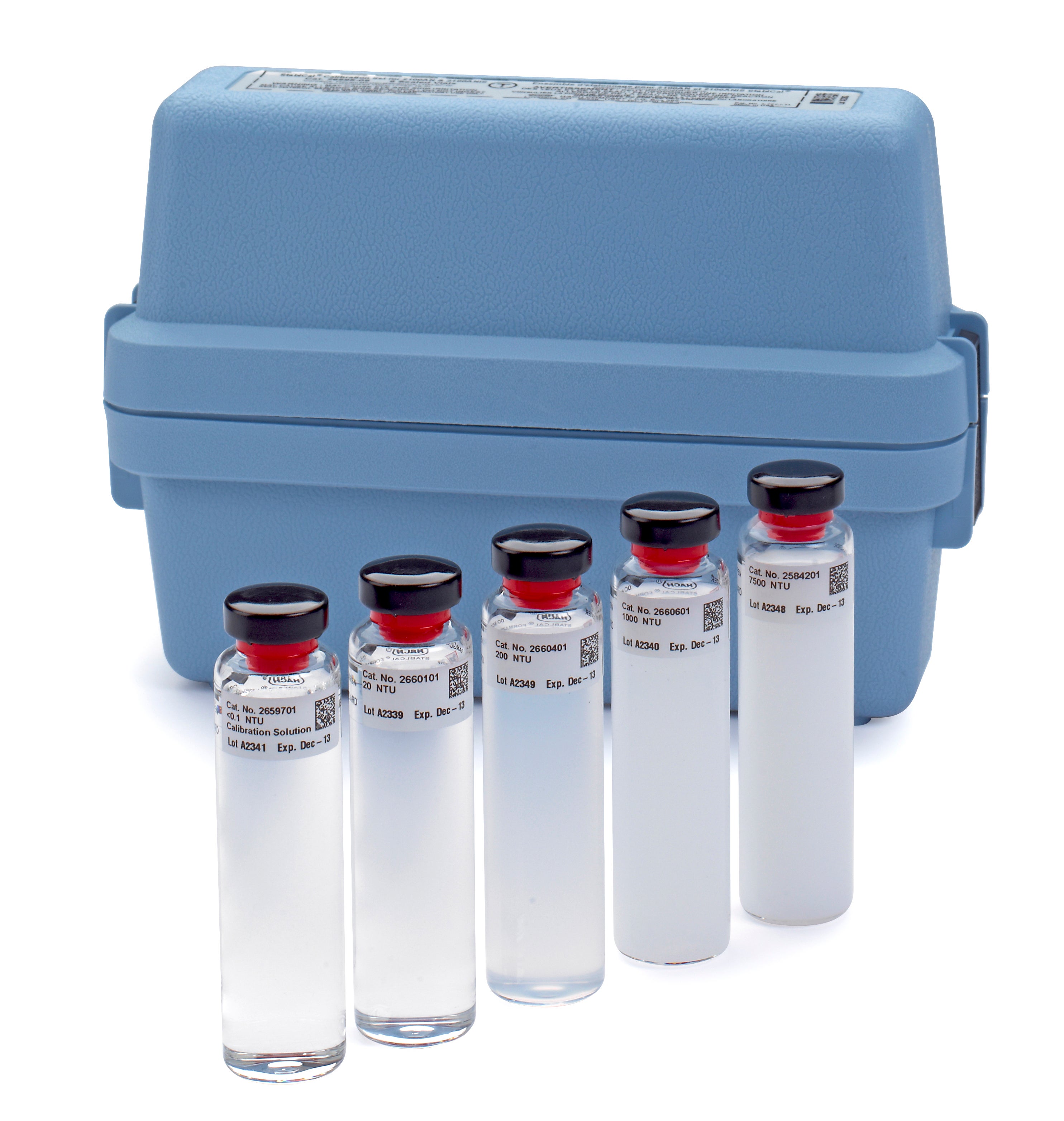 Stablcal® Turbidity Standards Calibration Kit, 0-4000 NTU, Sealed Vials