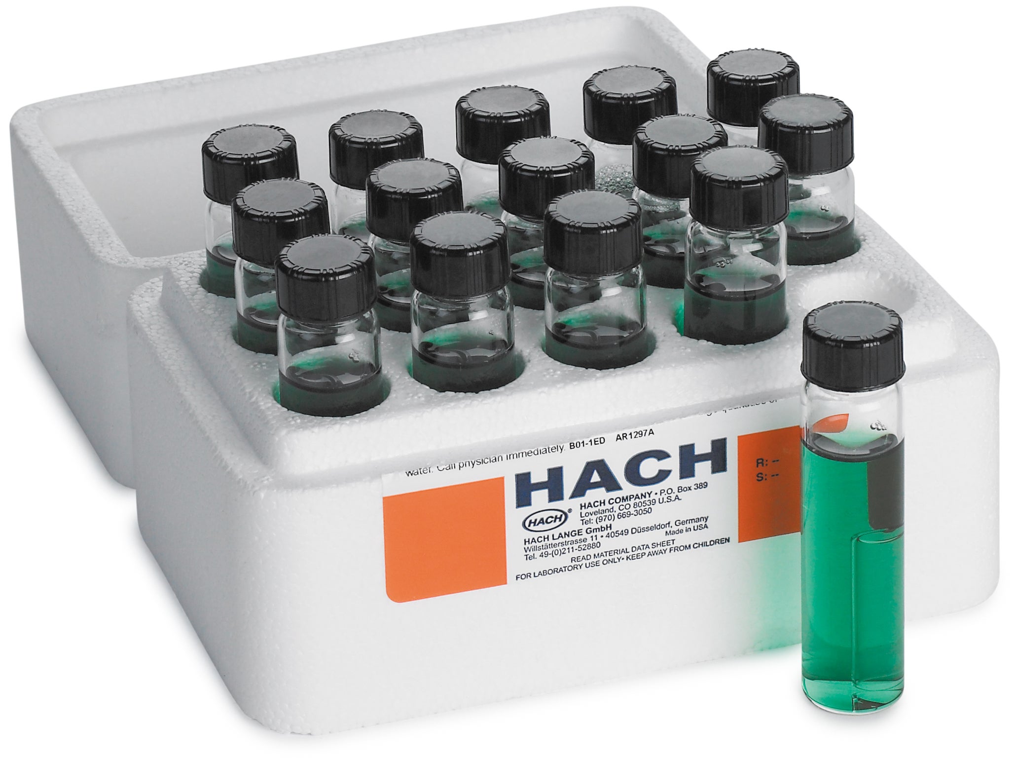 Brilliant Green Tubes 15/pk