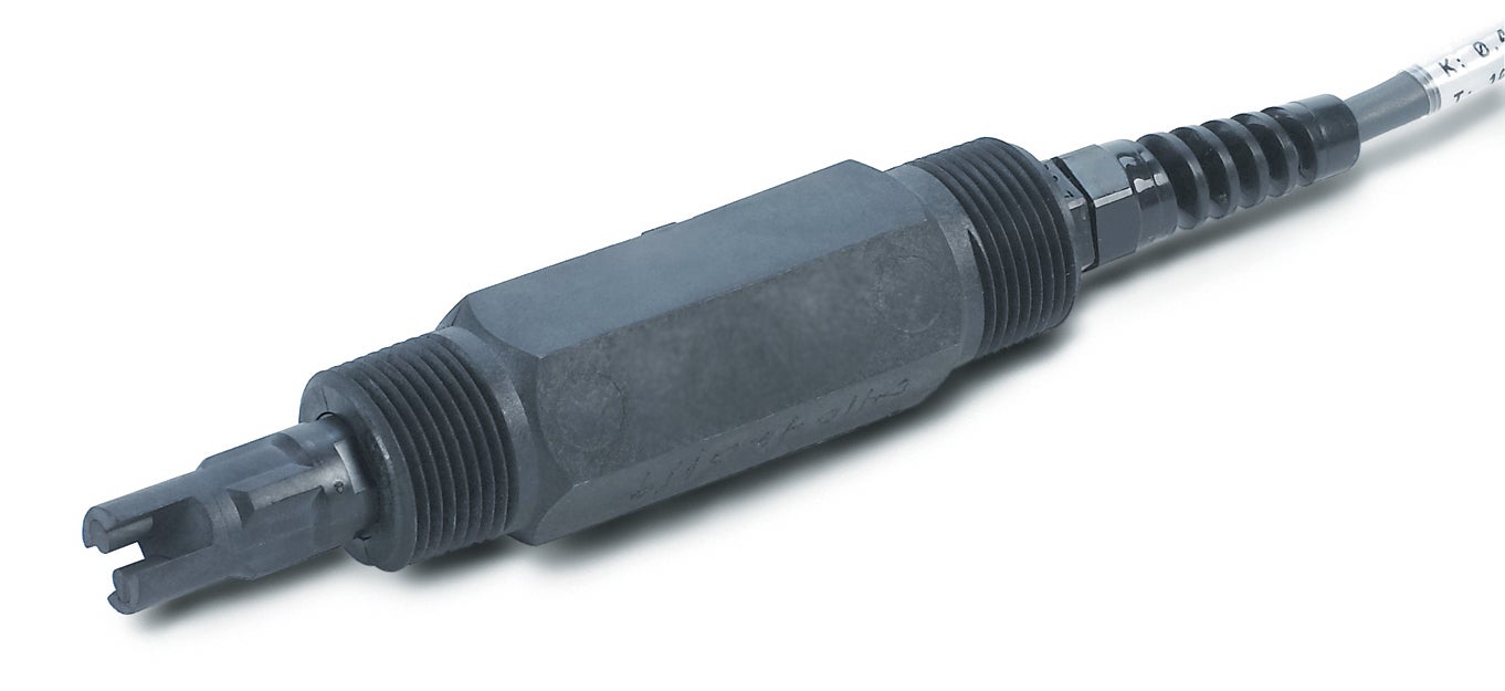 General Purpose Contacting Conductivity Sensor, PPS Body, Low Conductivity (k=0.5)