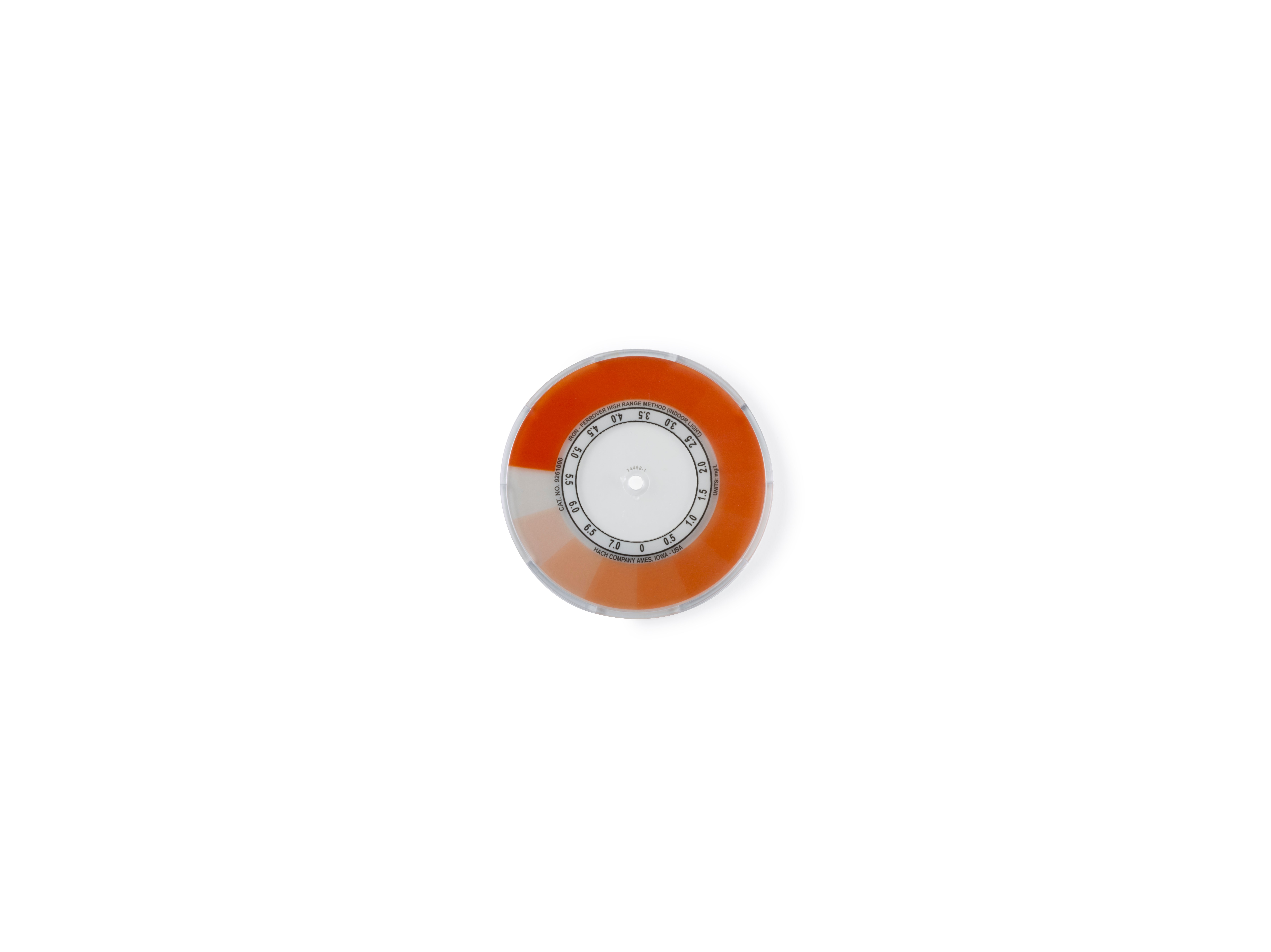 Iron FerroVer Color Disc, High Range, Indoor Light.