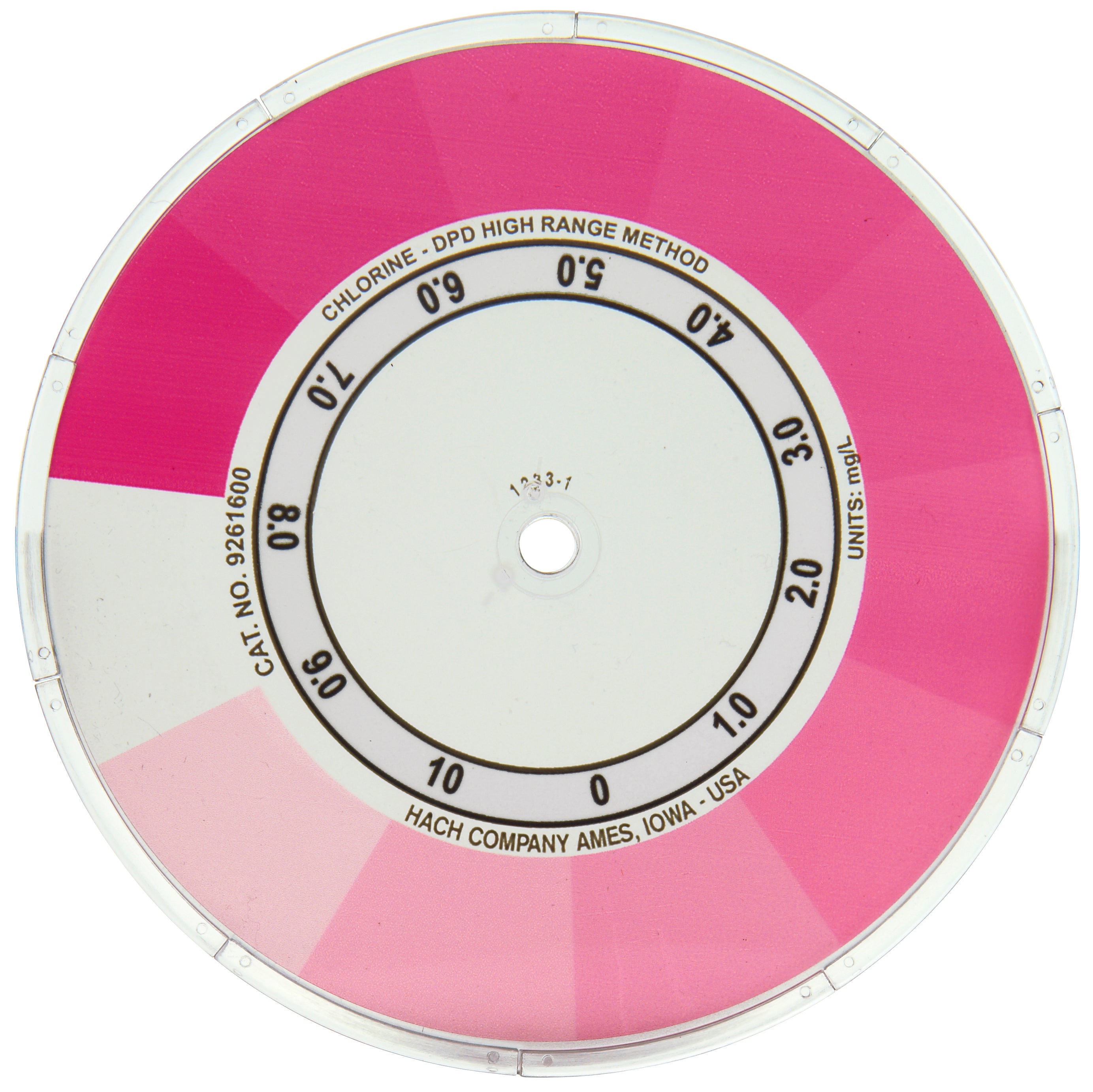 Color Disc Chlorine, 0-10 mg/L