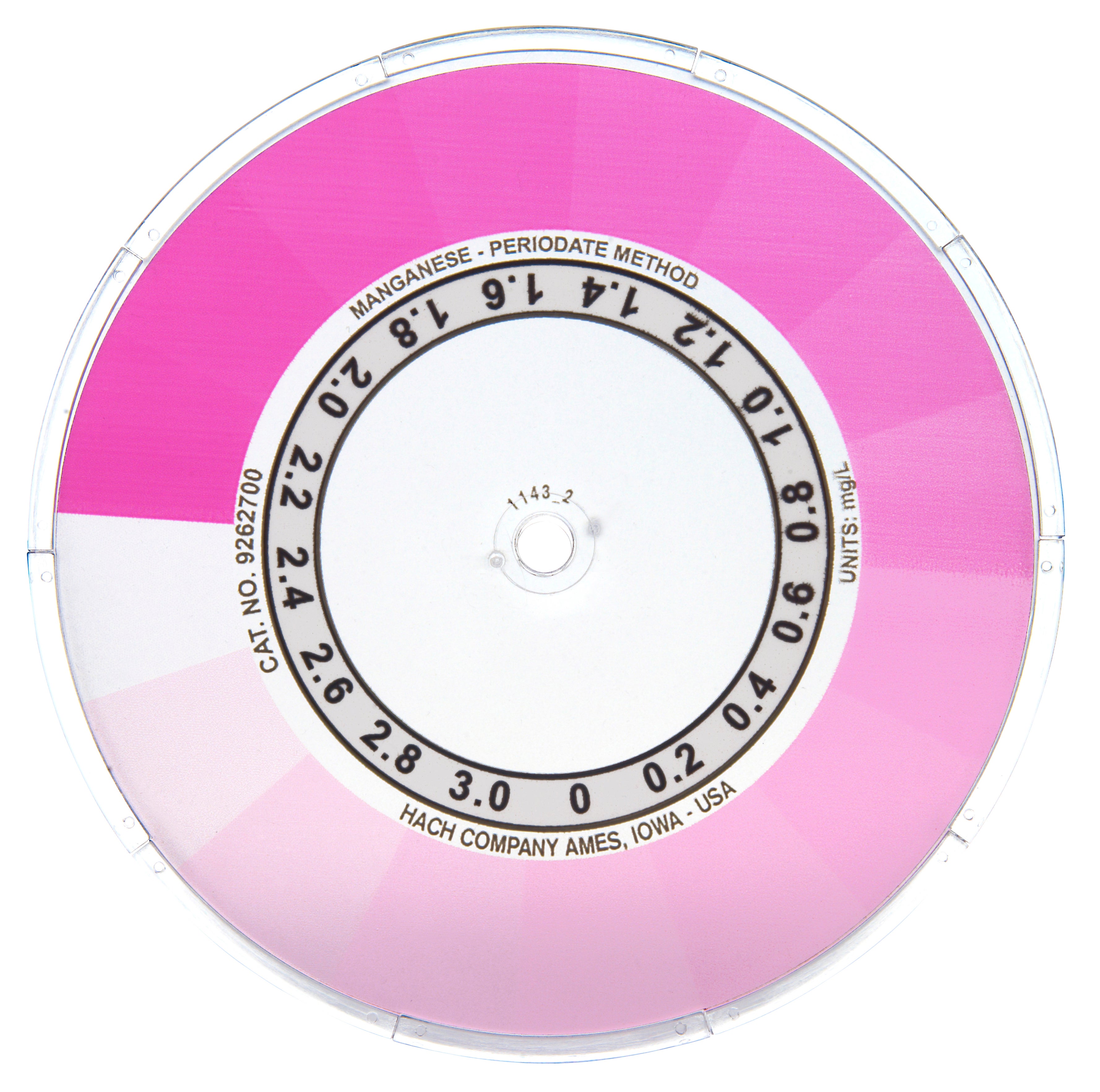 Color disc manganese, periodate