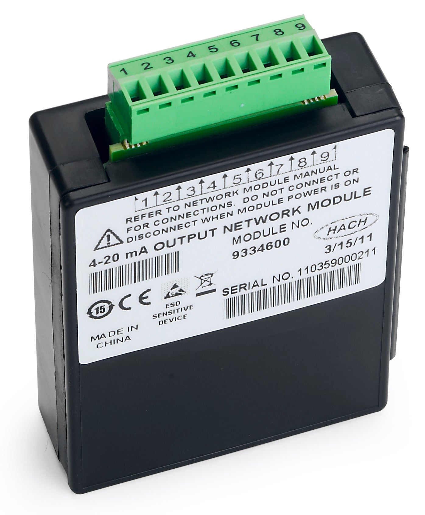 4-20mA Output Expansion Module for SC200 Universal Controller (3 Additional 4-20mA Outputs)