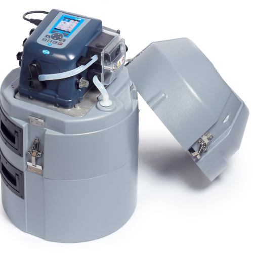 AS950 Portable Compact Sampler, 12 V, Composite 2.5 Gallon PE Bottle