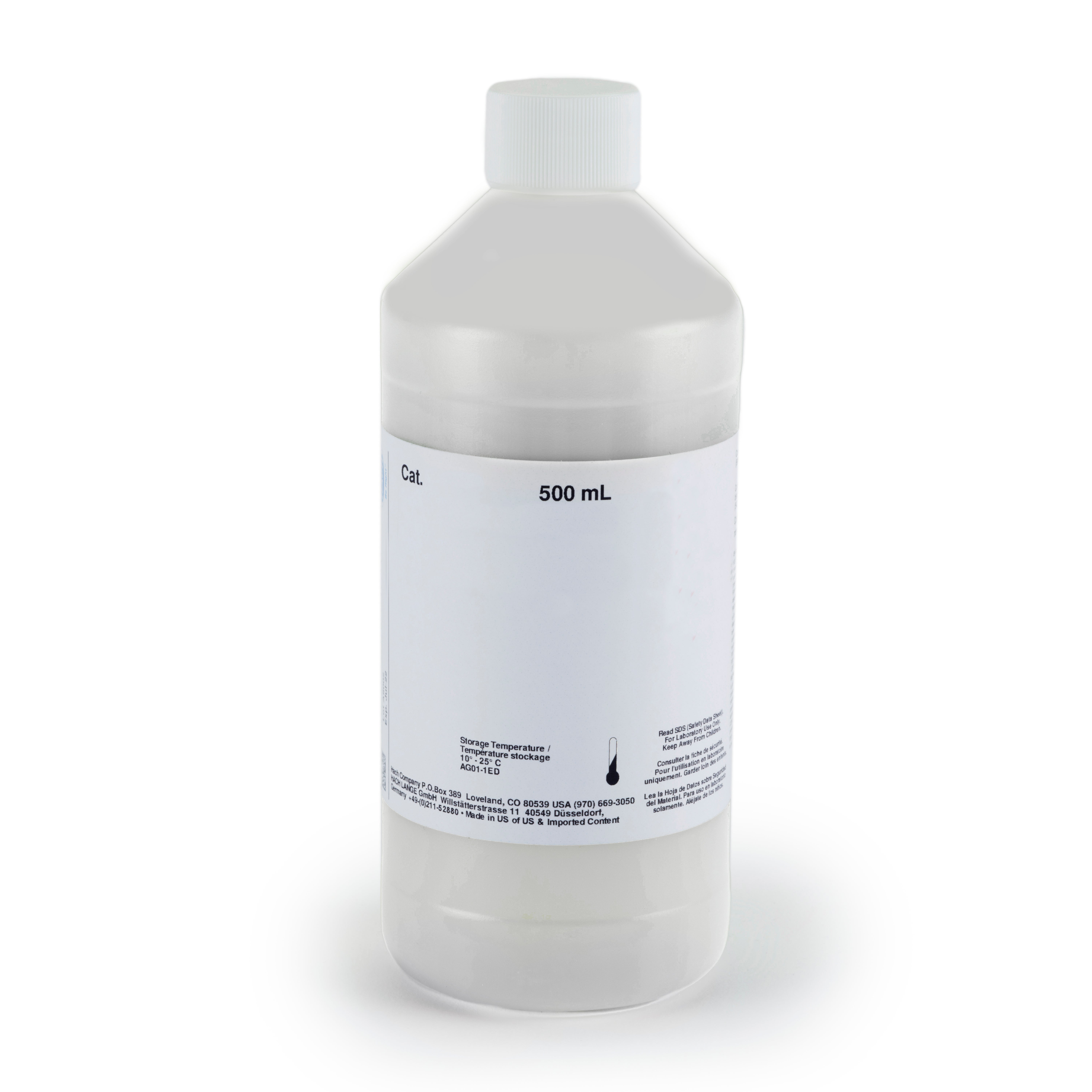 Water, Deionized, 500 mL