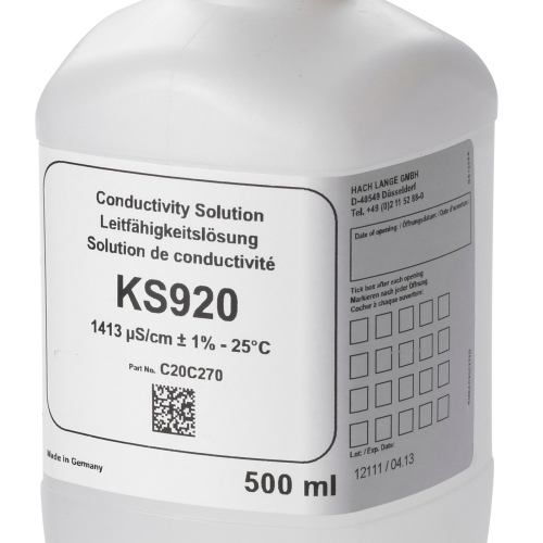 Conductivity Standard Solution, 1413 µS/cm, KCl, 500 mL