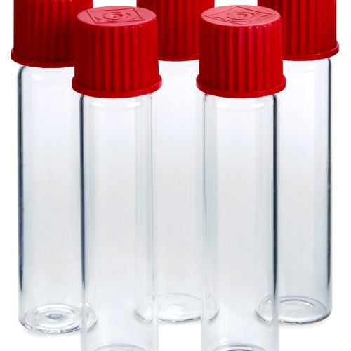 Reaction Tubes, 20 mm, 5/pk