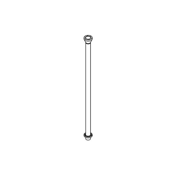 Stainless Steel extension pole 1.0 m