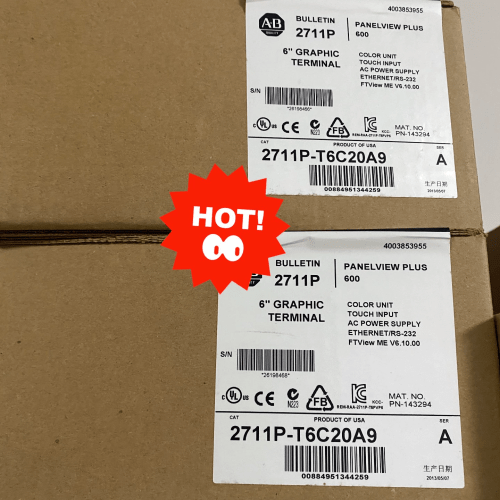 2711P-T6C20A9 PanelView Plus 6 Graphic Terminal