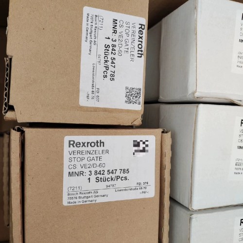 Rexroth Blocking Cylinder VE2/D-60 Model 3842547785 Industrial Pneumatic Actuator