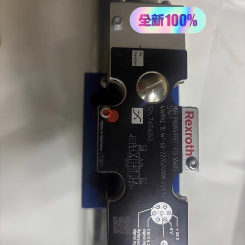 Rexroth Proportional Valve 4WRAE 10 W1-60-22/G24N9K31/F1V - Hydraulic Control
