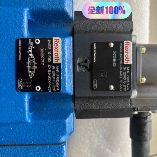 Rexroth Proportional Valve 4WRDE10E100L-52/6L24EK9/M-280 for Precise Flow
