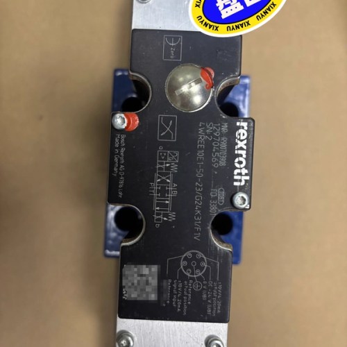 Rexroth Proportional Valve 4WREE10E1-50-23/G24K31/F1V - Hydraulic Control Valve