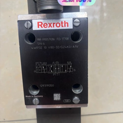 Rexroth Servo Valve 4WRSE10V80-32/G24K0/A1V High Performance Hydraulic Valve