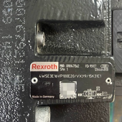 Rexroth Hydraulic Valve 4WSE3E16VP100E20-VXY9/15K31C1 Reliable Operation