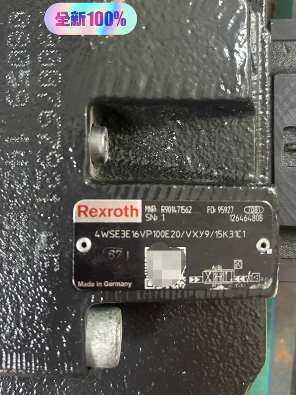 Rexroth Hydraulic Valve 4WSE3E16VP100E20-VXY9/15K31C1 Reliable Operation