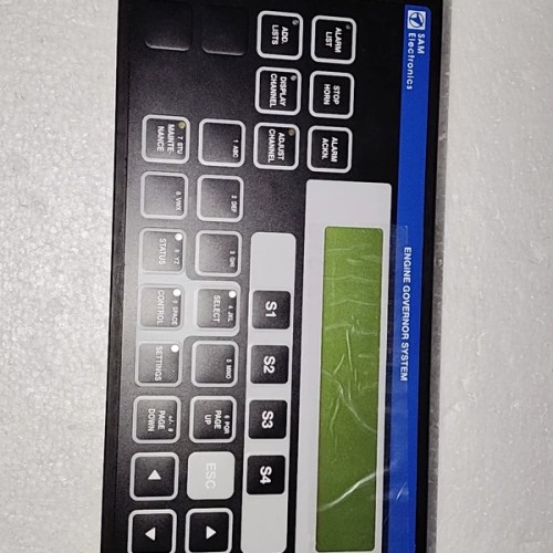 SAM Electronics Speed Governor Control Panel 815.001.205/01 for Automation