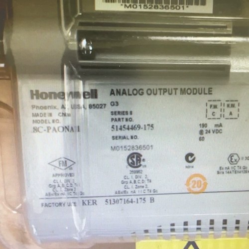 Honeywell Analog Output Module 8C-PAONA1 for Precise Signal Control