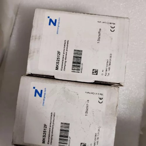 Zimmer Guide Rail Clamp MKS2512F - Secure Industrial Rail Fixation