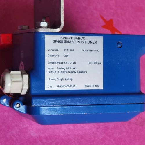 Spirax Sarco SP400 Positioner - Industrial Valve Control Device