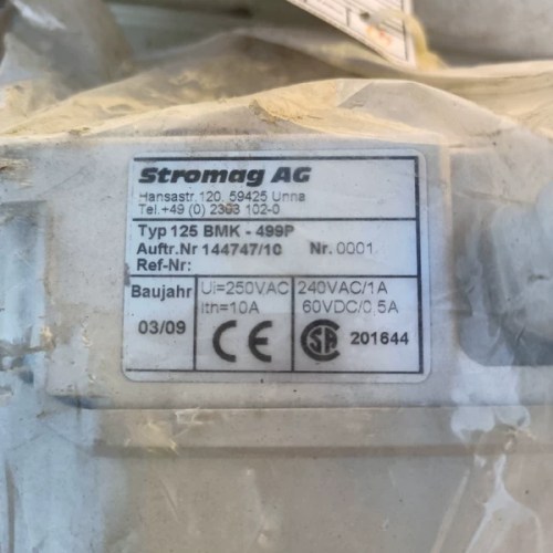 Stromag 125 BMK-499P Switch: Ensure Safe Operations