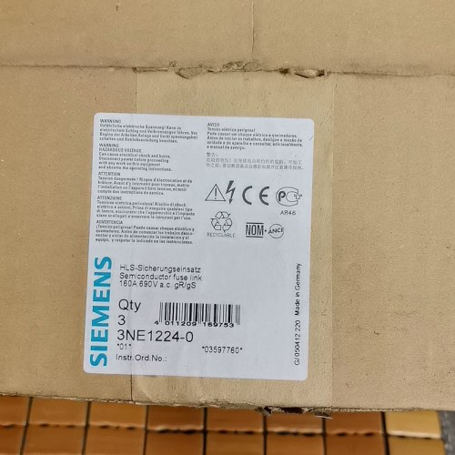 Siemens Fuse 3NE1224-0 - High Quality Electrical Fuse