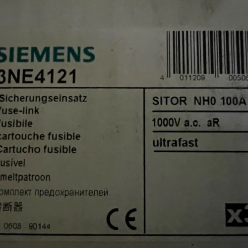 Siemens 3NE4121 Fuse - Reliable Circuit Protection