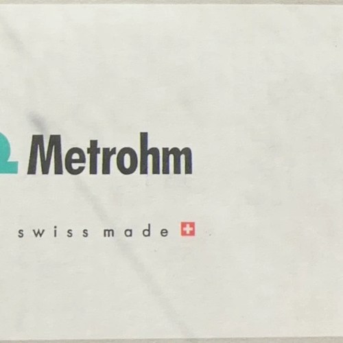 Metrohm Ion Chromatography Guard Column 61518210 - Lab Use