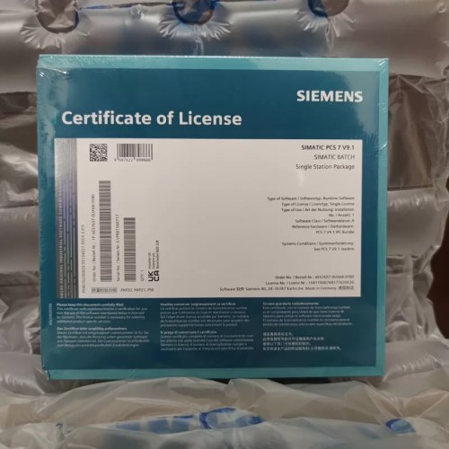 Siemens SIMATIC BATCH Software License 6ES7657-0UX68-0YB0